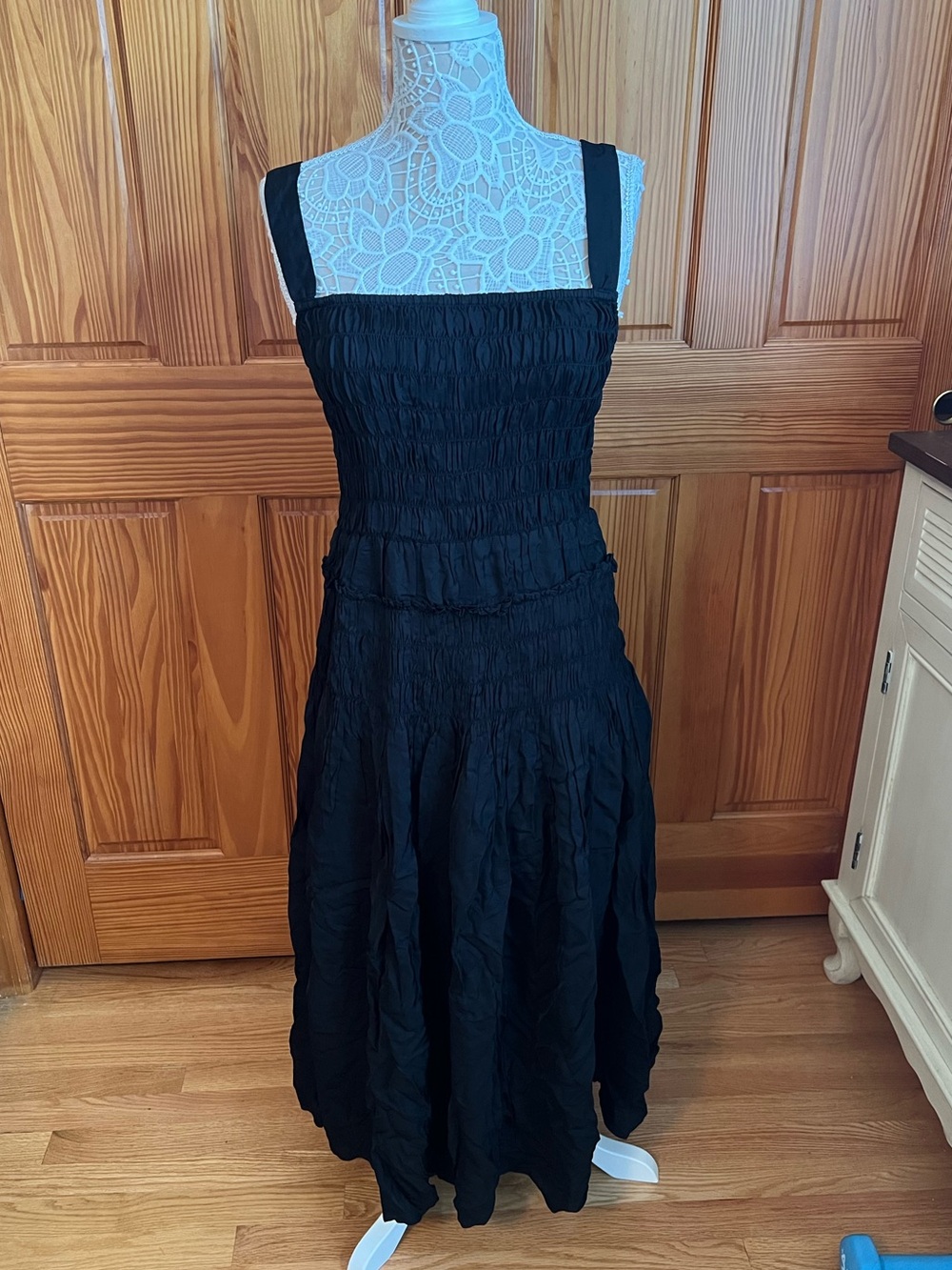 NWT J Crew Smocked MIDI Dress